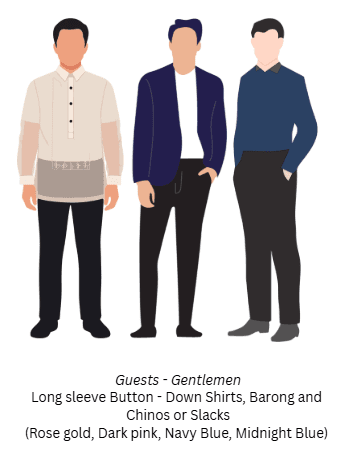 Guest gentlemen attire guide