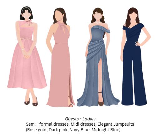 Guest ladies attire guide